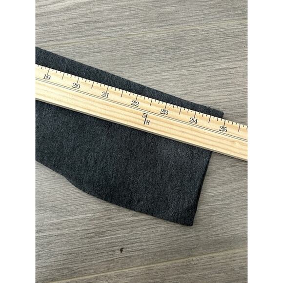 Eberjey Womens Heather Slouchy Pajama Top Drawstring Hemline Charcoal Size S NWT - Picture 5 of 9